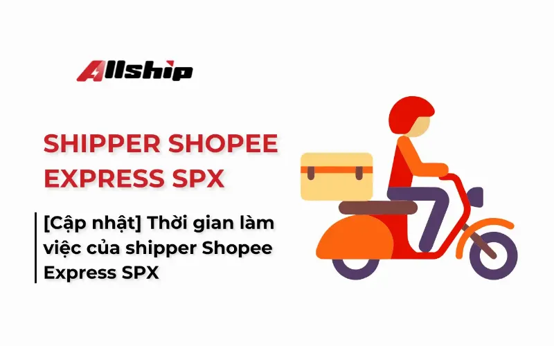 Một shipper J&T đang sắp xếp các kiện hàng lên xe máy, chuẩn bị cho ngày làm việc bận rộn của mình